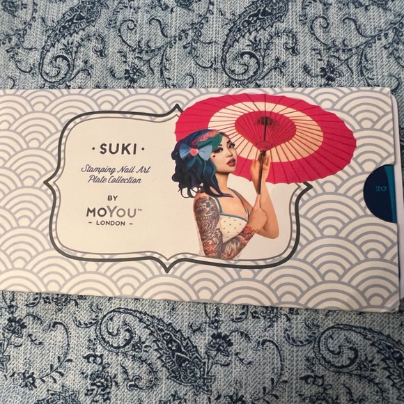 MoYou London stamping nail art plate in Suki, design 20 NWOT - Picture 4 of 4